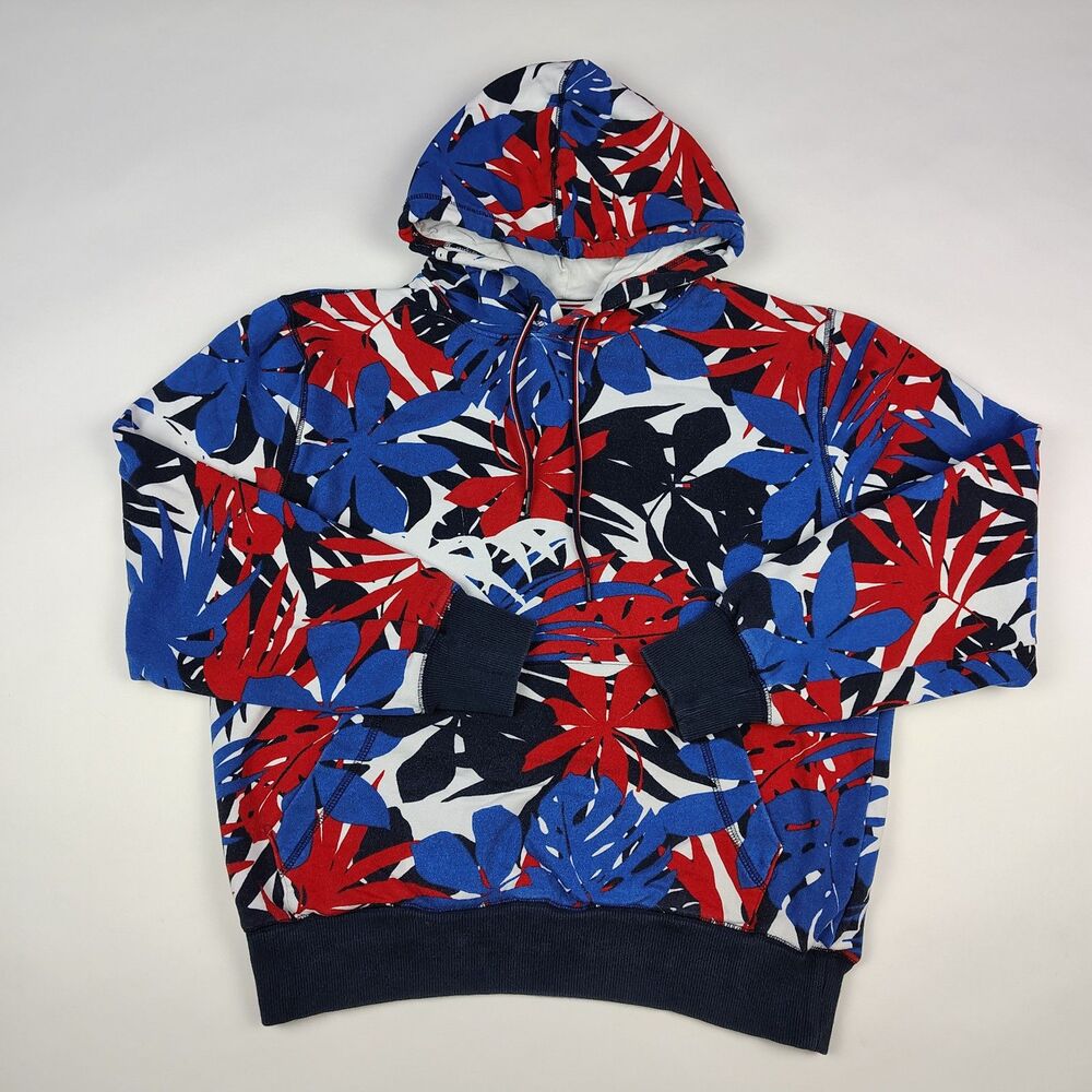 TOMMY HILFIGER Hoodie Sweatshirt Sweater Women's Size Medium Pullover